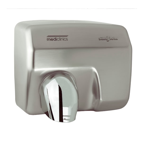 Saniflow AUTOMATIC HAND DRYER - SATIN STAINLESS STEEL E88ACS-UL - main